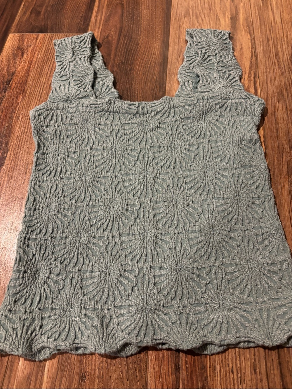 Free People Intimately Love Letter Cami Sage Green XS/S